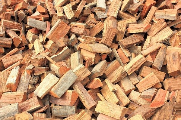 kiln-dried firewood for sale stacked and ready to burn